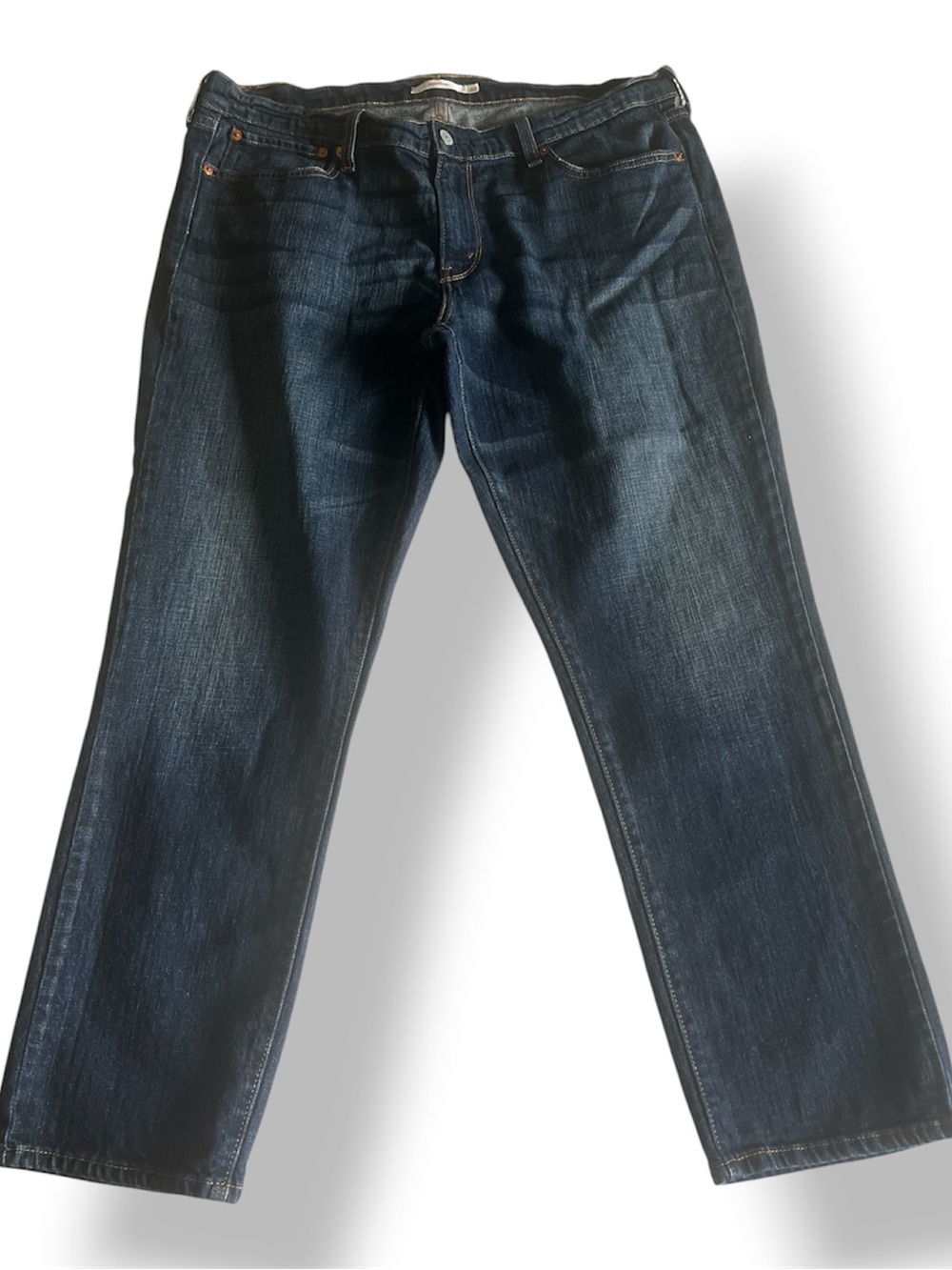 Levi’s Boyfriend Women’s Dark Blue Straight-Leg Jeans Size 33